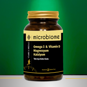 Kalsiyum, Magnezyum, Vitamin D & Omega 3 50 Softjel